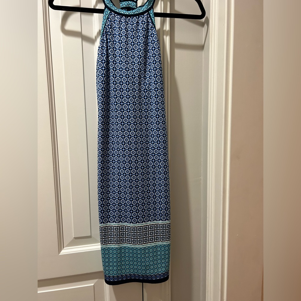 Max Studio designer dress, halter, knee length, size XS